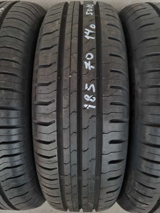 Нови летни гуми 4 броя CONTINENTAL ContiEcoContact5 185 70 R14