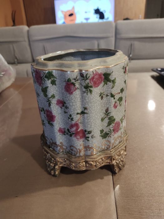 Красивая винтажная Ваза,Кашпо, Чаша.