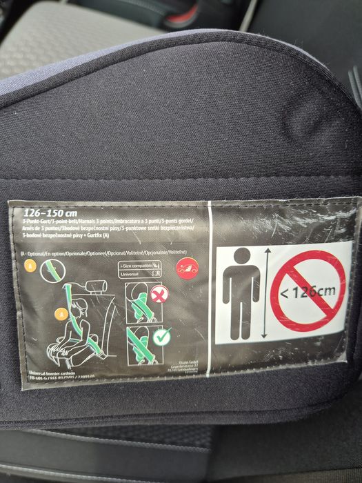 scaun înălțător Osann Nero 7-12 ani