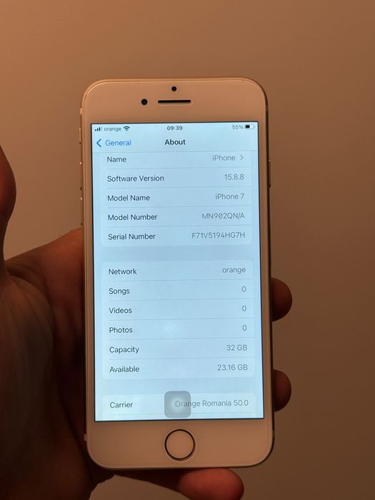 iPhone 7 Gold Functional