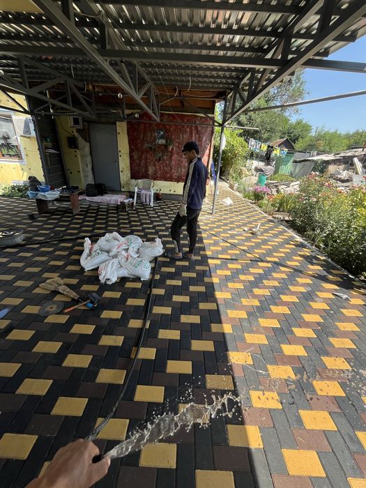 Укладка брусчатки , брусчатка плитка