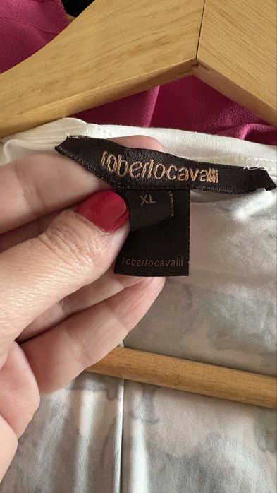 Дамска оригинална тениска Roberto Cavalli нова