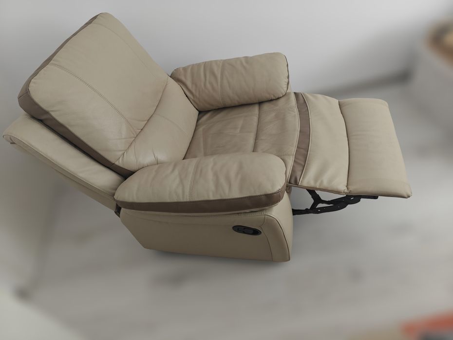 Fotoliu Recliner Kring – Piele – Confort sporit – Spătar detașabil