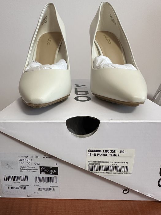 Pantofi de piele Aldo, marimea 37,5