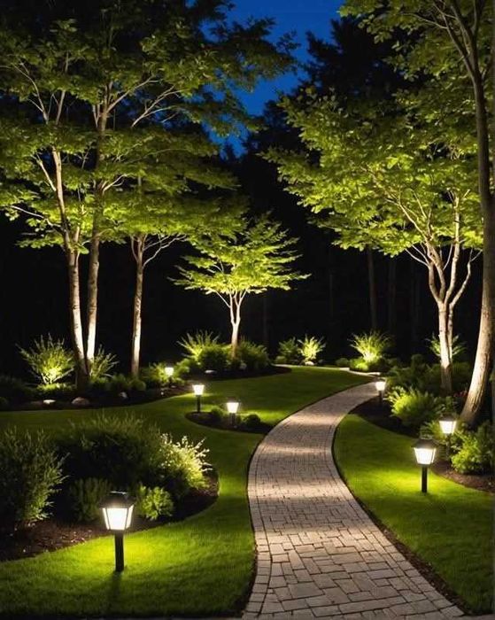 Ландшафтное освещение участка и сада | LightConnect