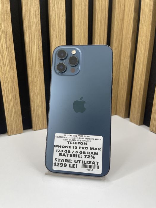 Iphone 12 PRO MAX / 128GB 72% baterie / FACTURA\GARANTIE #60865