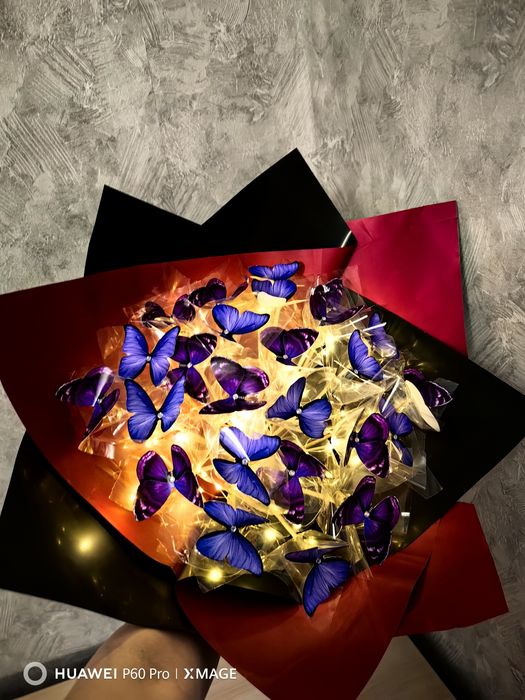 Букеты из бабочек