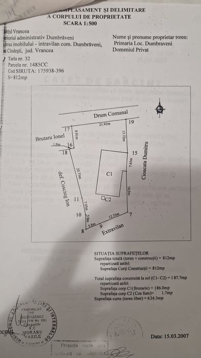 Ofer spre inchiriere clădire