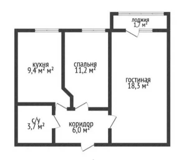 Продажа 2-комнатной квартиры