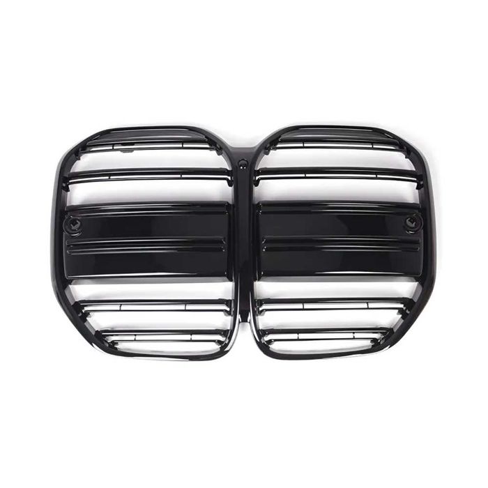 Grila Dubla Grile Nari Duble M BMW Seria 4 G22 G23, Negru Lucios