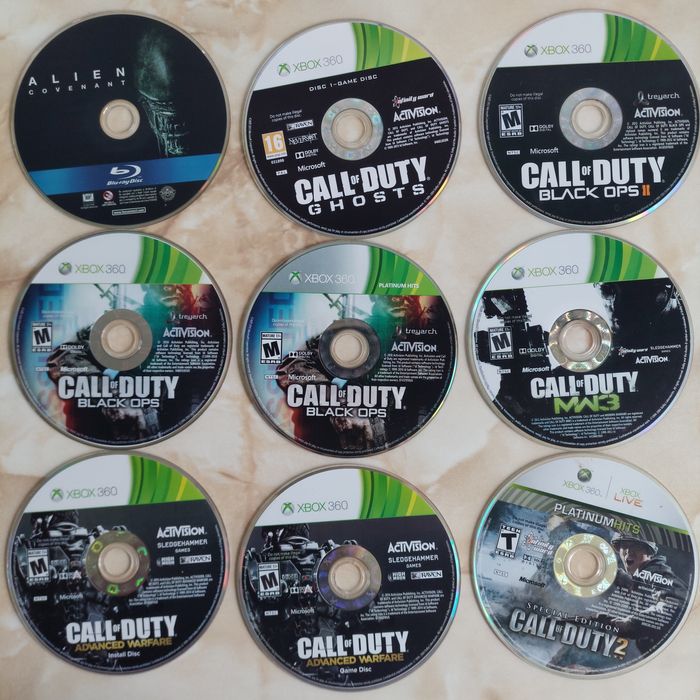 [Xbox360] Vând 68 discuri cu jocuri originale pentru Xbox 360 //poze reale