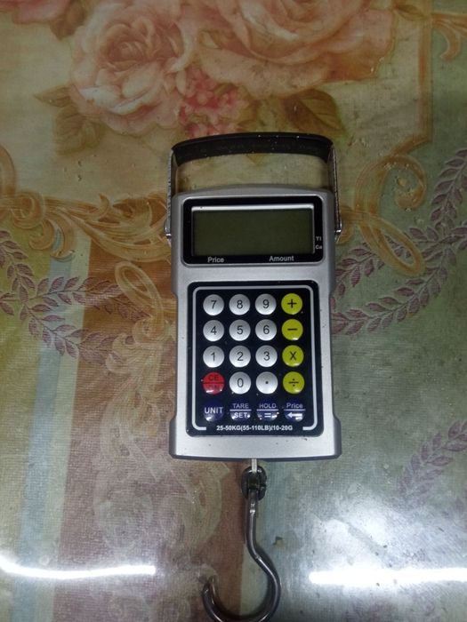 Весы, калькулятор, метр 3 в 1 универсал
