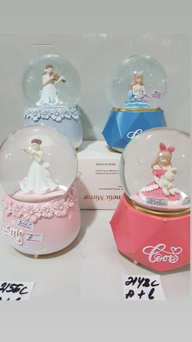 Снежные шары музыкальные