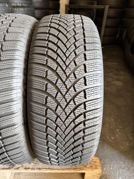 4 anvelope iarna 215/55/18 , Bridgestone , DOT 2023 , 6-8 mm !