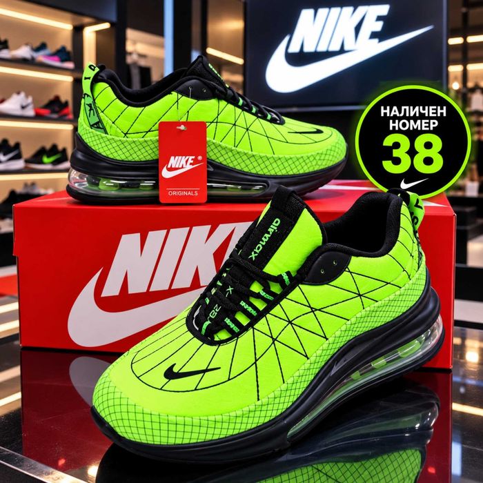 Мъжки и дамски маратонки Nike Air Max, Air Force 1, Adidas, Puma, Moncler – размери 36–43