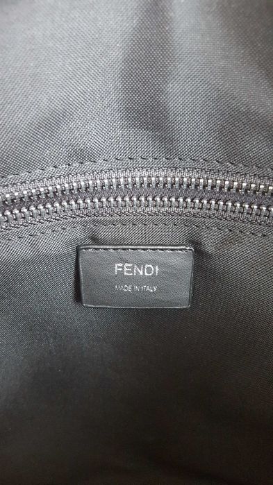 Нова оригинална мъжка кожена чанта FENDI MESSENGER BAG