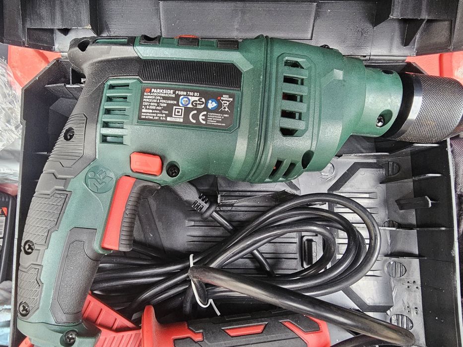 НОВА! Ударна бормашина PARKSIDE PSBM 750 B3 с Гаранция