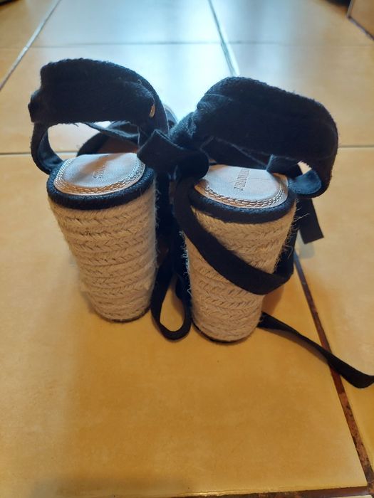 Espadrile de dama cu toc