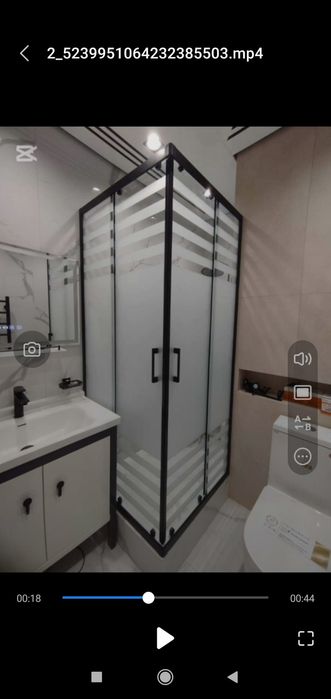 Dushavoy kabina ishlab chiqarish