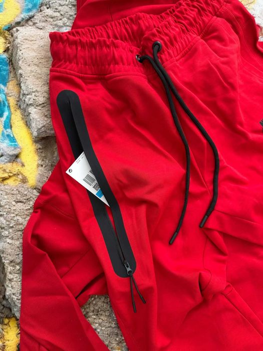 Trening Nike Tech Fleece Red - Trening Fete Baieti Set Complet