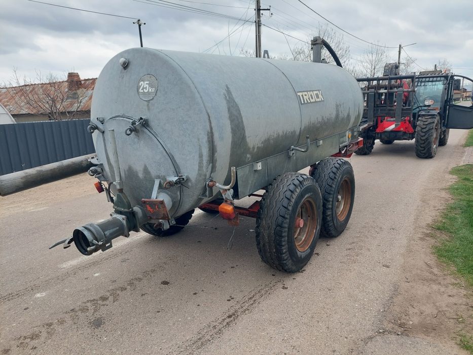 Vitanja vidanja tandem galvanizata 6000 litri