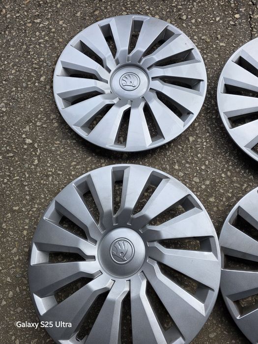 Оригинални тасове 16 цола Skoda Шкода 4 броя