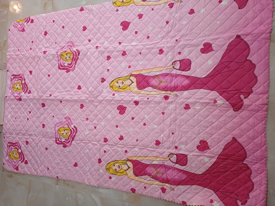 Два броя детски двулицеви кувертюри 130/200