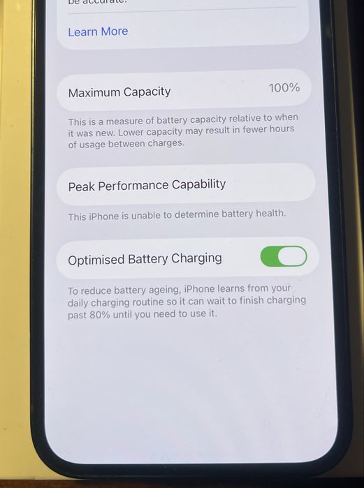 iphone 14 тъмносин/midnight blue 128 GB 100 % батерия пълен комплект