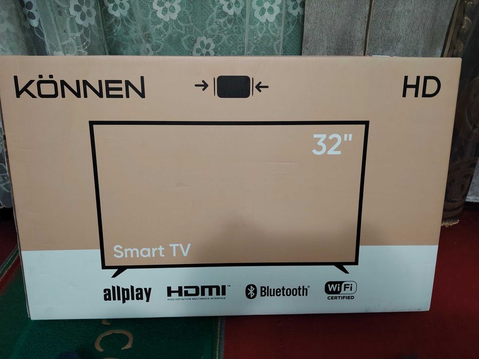 Телевизор смарт диагональ 32