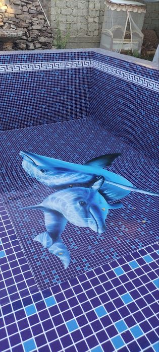 Басен навеслар соя сетка тент банер урнатамиз