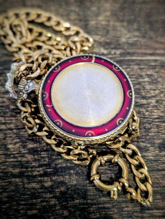 Ceas de buzunar vintage VERITY – Swiss Made, mecanic, funcțional  17 j