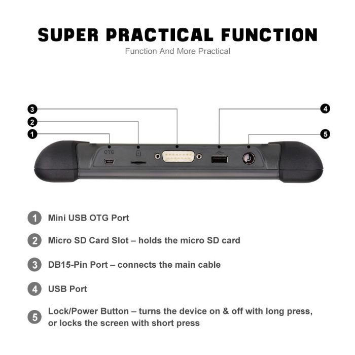Tester diagnoza auto Autel MaxiDAS MP808  - functii MS906 - lb. Romana