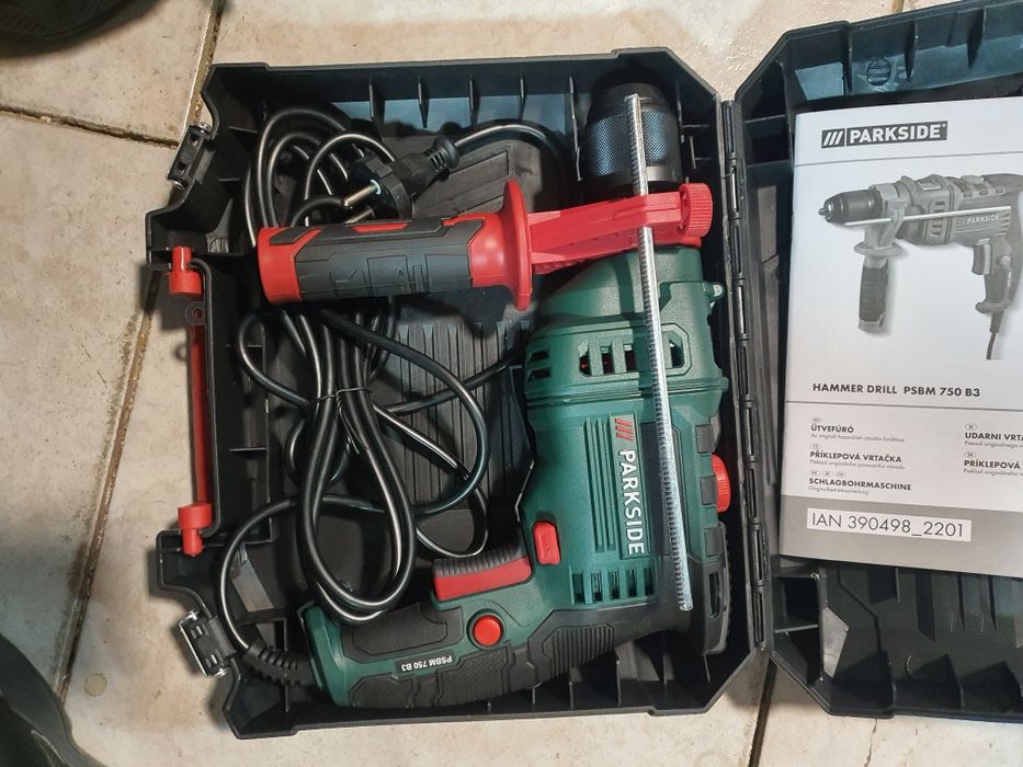 PARKSIDE® 1-скоростна ударна бормашина »PSBM 750 B3