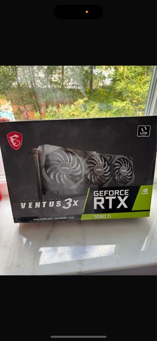Продам новую Видеокарту MSI GeForce RTX 3060 Ti Ventus 3X