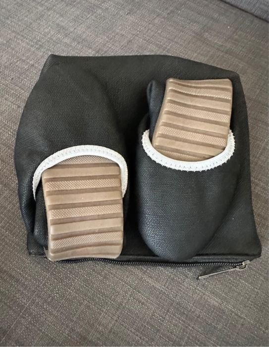 Balerini pliabili pantofi de schimb negri 38