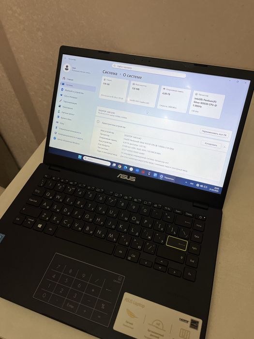 Ноутбук Asus, договор