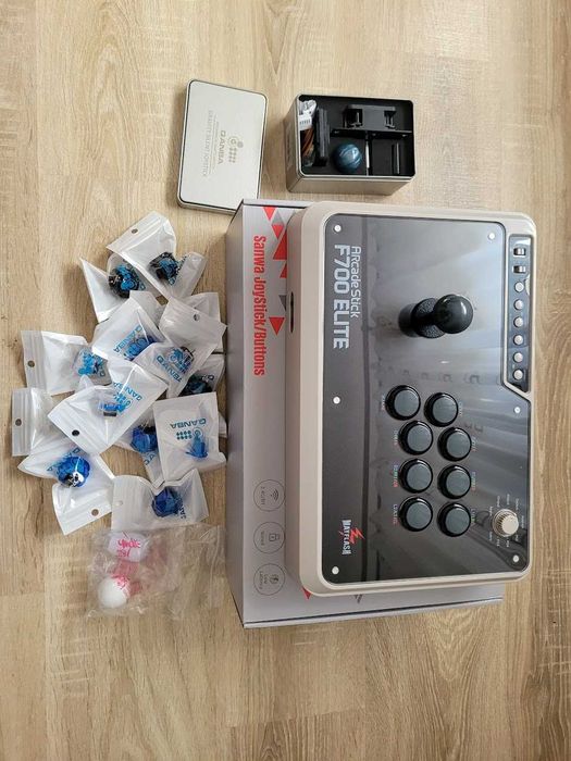 Arcade Stick MAYFLASH F700 Elite plus accesorii Qanba