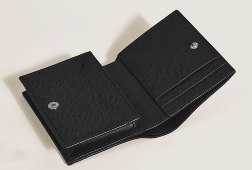 Montblanc Sartorial continental wallet nano Black
