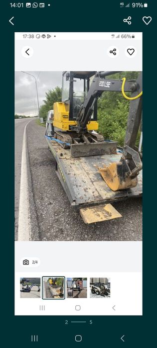 Услуги мини экскаватора