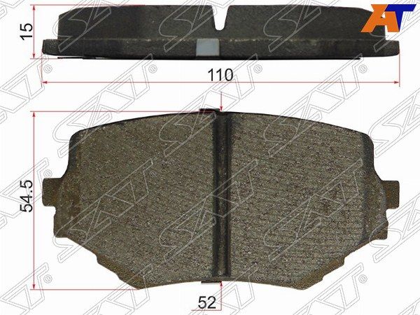 Колодки тормозные Suzuki Grand vitara