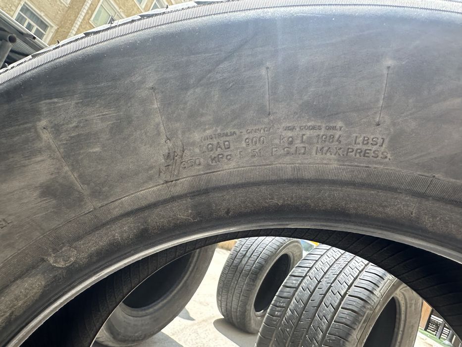 Шины 255/55/17 б/у