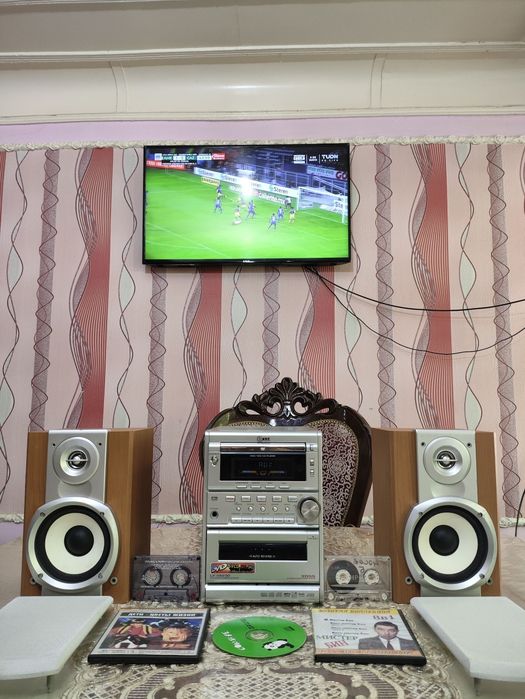 Orginal LG 100% ishlaydi mini muzikalniy sentr sotiladi dvd format