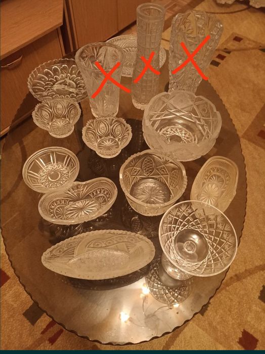 Продаются хрустальные вазы СССР