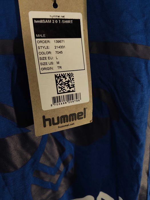 Hummel Памучна Тениска/Мъжка L