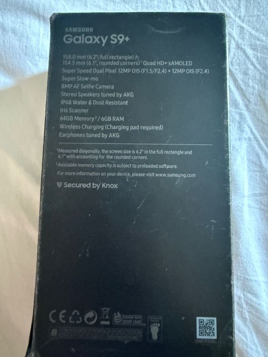 Samsung Galaxy S9+ 64gb