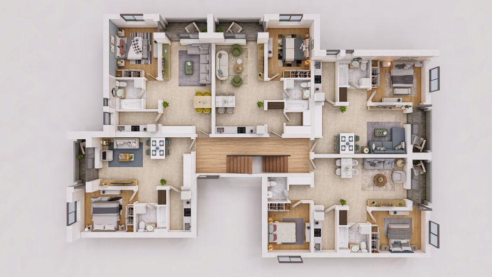 Apartamente NOI cu 2- 3 camere,zona Semicentrala