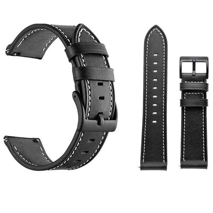 Curea ceas 22mm piele Samsung Galaxy Watch Gear S3 Huawei GT GT2 Pro