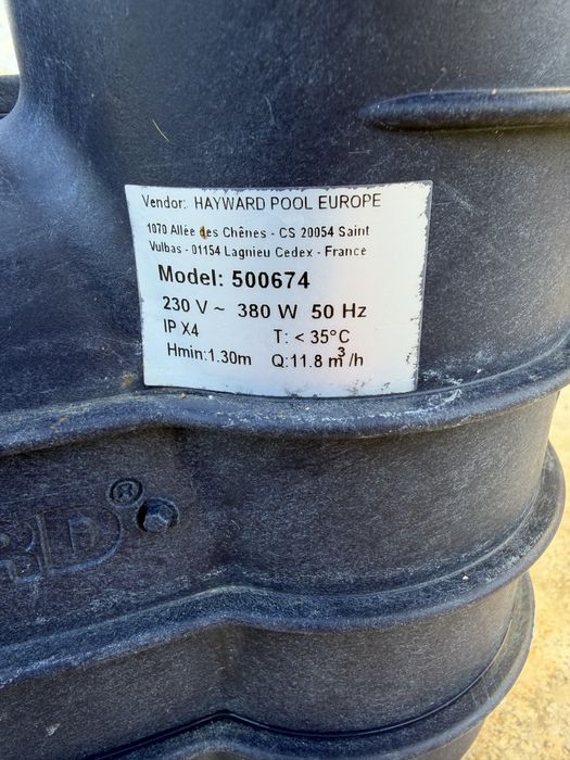 Pompa piscina  Hayward