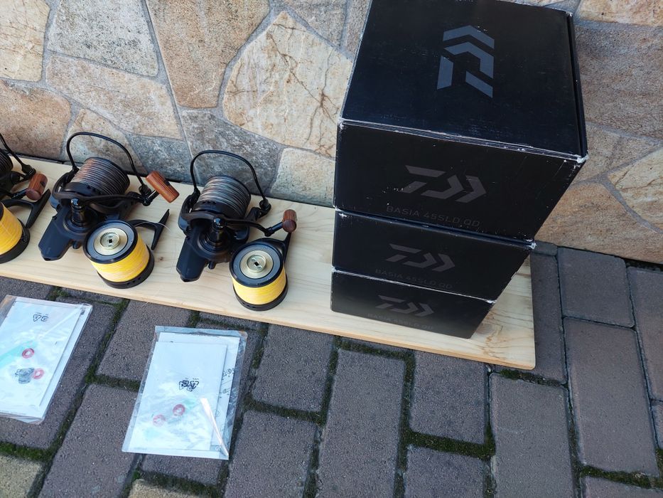 Set 3 mulinete daiwa basia 45 sld qd