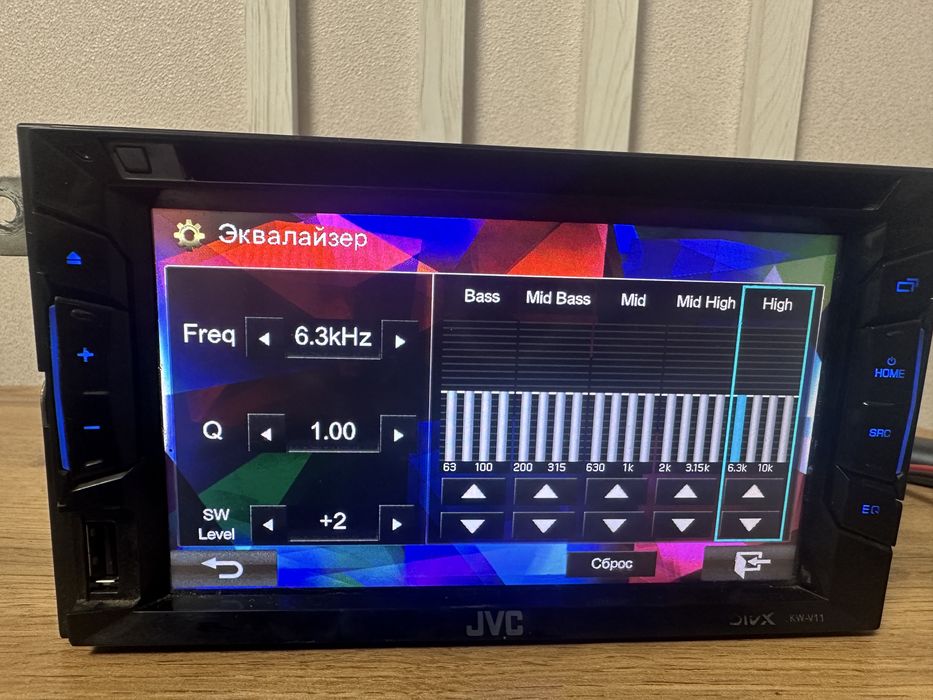 Оригинал магнитола jvc